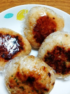 みそ焼きおにぎり(梅)-レシピのメイン写真