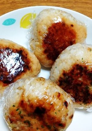 みそ焼きおにぎり（梅）-レシピのメイン写真