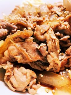 簡単◎豚こまで生姜焼き-レシピのメイン写真