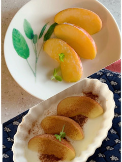 冷凍りんごでシャーベット&焼きりんご-レシピのメイン写真