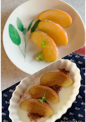 冷凍りんごでシャーベット&焼きりんご-レシピのメイン写真