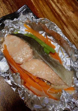 鮭のホイル焼き-レシピのメイン写真