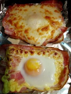 ベーコンエッグトースト-レシピのメイン写真