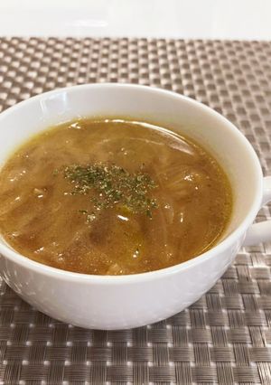 簡単! オニオンスープ-レシピのメイン写真