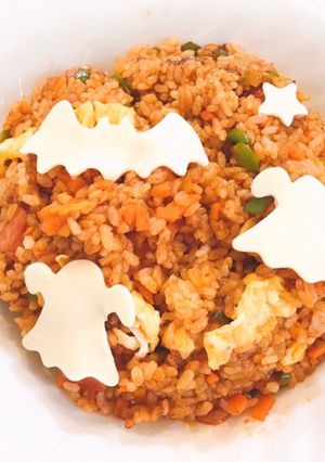 カレールーで作る炒飯-レシピのメイン写真