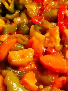 簡単!唐揚げで作る酢豚(鶏)-レシピのメイン写真