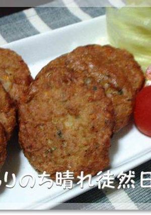 野菜入り鯵のすり身揚げ-レシピのメイン写真