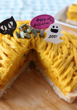 グルテンフリーパンプキンモンブランタルト-レシピのメイン写真