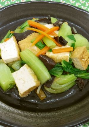 青梗菜の中華風煮-レシピのメイン写真