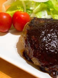 簡単ハンバーグ-レシピのメイン写真