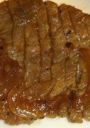 安い牛肉も柔らかく♪ダイヤモンドカット-レシピのメイン写真