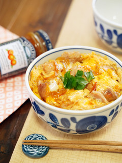 めんつゆ×マーマレードのふわとろ親子丼-レシピのメイン写真