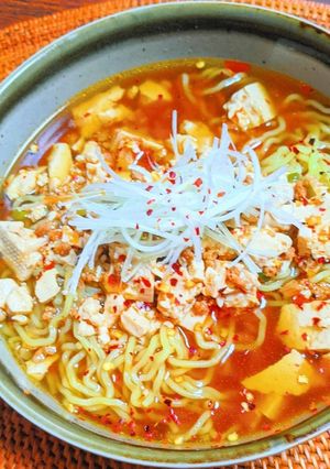 凄旨辛麻婆ラーメン-レシピのメイン写真