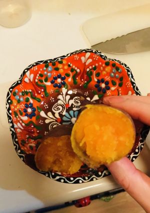 ハロウィンスイートの炊飯器焼芋-レシピのメイン写真