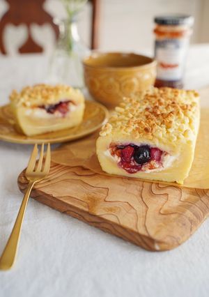 ベリーとクリームチーズのクロックケーク-レシピのメイン写真