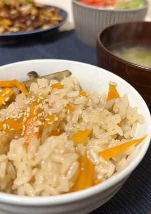 焼肉のタレで！？　漢の炊き込みご飯-レシピのメイン写真