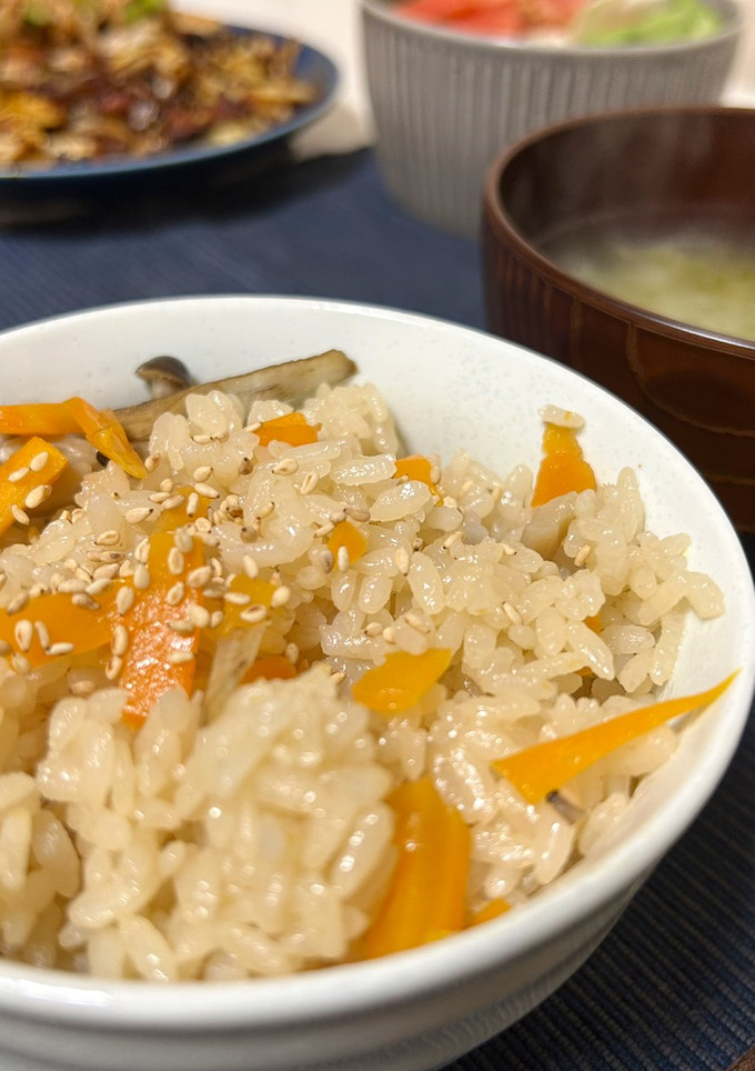 焼肉のタレで！？　漢の炊き込みご飯-レシピのメイン写真