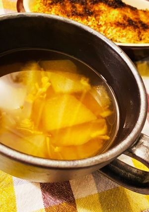 しょうがでポカポカ！冬瓜の醤油スープ-レシピのメイン写真
