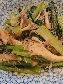簡単!じゃこと小松菜の炒め物 我が家流-レシピのメイン写真