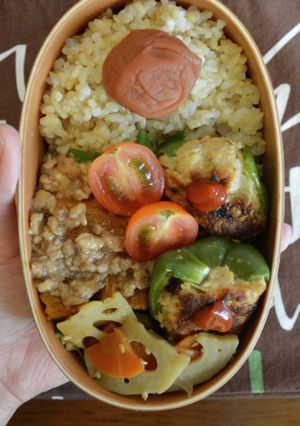 大豆ミートでピーマンの肉詰め ヴィーガン-レシピのメイン写真