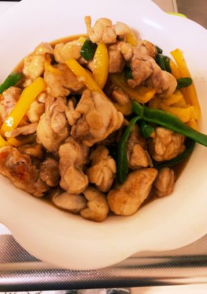 ピリ辛!とろーり☆鶏肉の炒め物-レシピのメイン写真