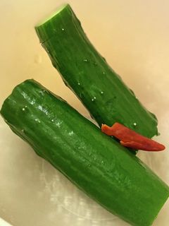 きゅうりの超簡単お漬物♩副副菜に♬-レシピのメイン写真
