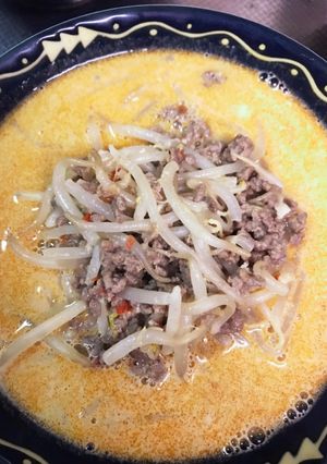 かんたんたんたんめん（簡単坦々麺）-レシピのメイン写真