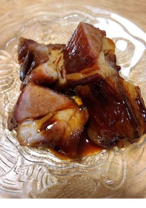 簡単 レンチン豚の角煮-レシピのメイン写真