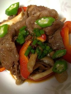 牛肉とパプリカの炒めもの☆-レシピのメイン写真