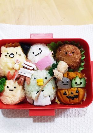 すみっコぐらし弁当⑥ハロウィン-レシピのメイン写真