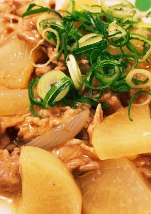 豚こまと大根の和風あん-レシピのメイン写真