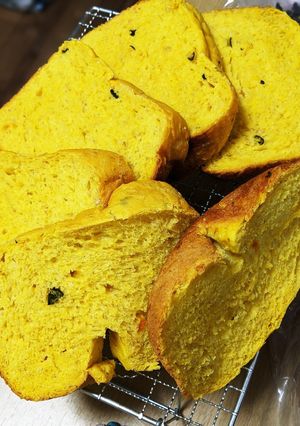 オートミールとかぼちゃの食パン-レシピのメイン写真