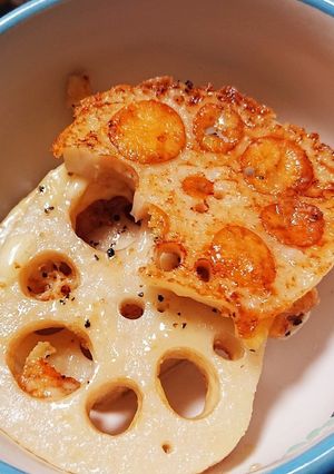 ☆簡単おいしい☆レンコンチーズおつまみ-レシピのメイン写真