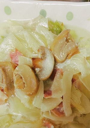 やさしい味わい白菜のミルク煮-レシピのメイン写真