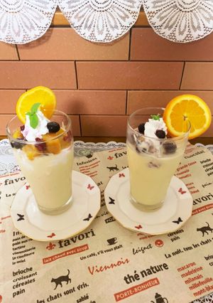 糖質制限☆マンゴーヨーグルトスムージー-レシピのメイン写真