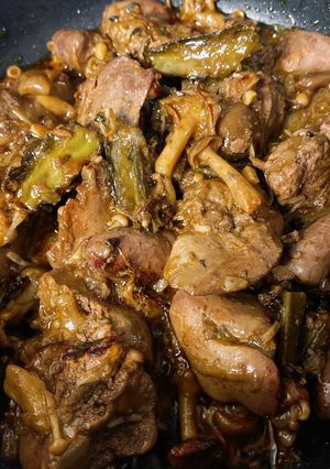 レバーの野菜煮　-レシピのメイン写真