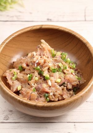 中性脂肪対策！アジと胡麻とエゴマ油と-レシピのメイン写真
