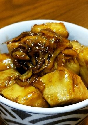尾長マグロのプルーン酢角煮。-レシピのメイン写真