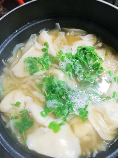 ぷるぷる水餃子のスープo(^o^)o-レシピのメイン写真