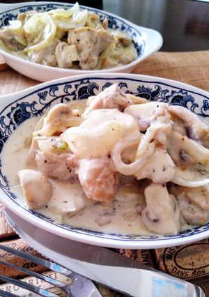 鶏ときのこのリッチなクリーム煮-レシピのメイン写真