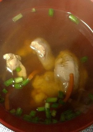 鮭の白子のお吸い物☆-レシピのメイン写真