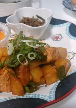 じゃがいもと鶏むねの甘辛煮-レシピのメイン写真
