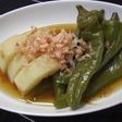万願寺唐辛子と山芋のホクホクおかか煮