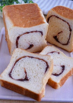 あん食パン-レシピのメイン写真