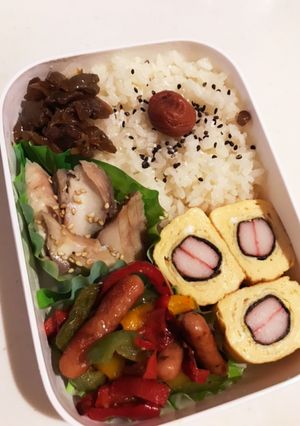 旦那さんのお弁当373-レシピのメイン写真