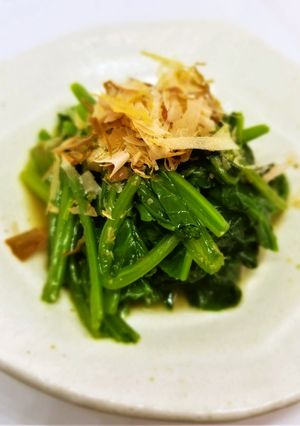 糸島ごま液茶漬け　ほうれん草のお浸し-レシピのメイン写真