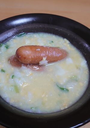 ずぼら雑炊「鶏だしうま塩+チーズ」-レシピのメイン写真