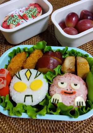 キャラ弁★運動会 遠足★ウルトラマン-レシピのメイン写真