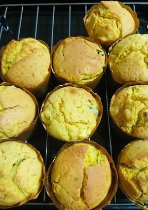 かぼちゃとクリームチーズのマフィン-レシピのメイン写真