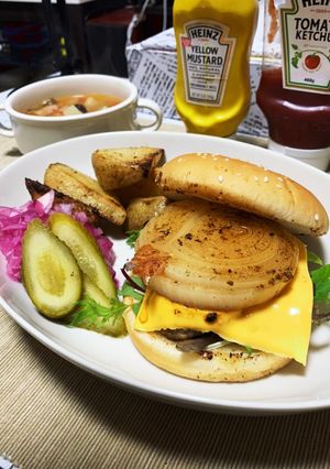 簡単ハンバーガー-レシピのメイン写真
